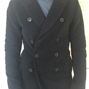 Banana Republic Heritage Collection Sueded Peacoat